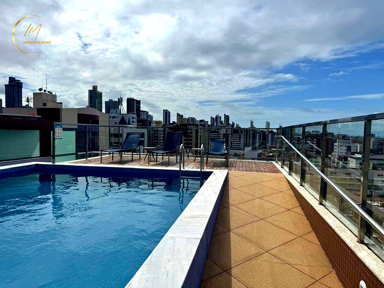 Lm Atlantis Cabo Branco Cobertura com jacuzzi