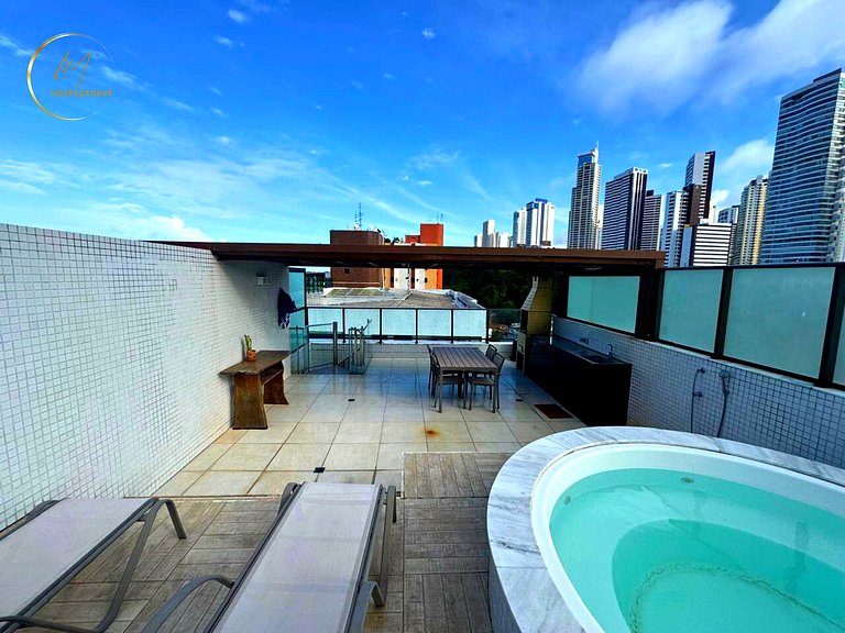 Lm Atlantis Cabo Branco Cobertura com jacuzzi