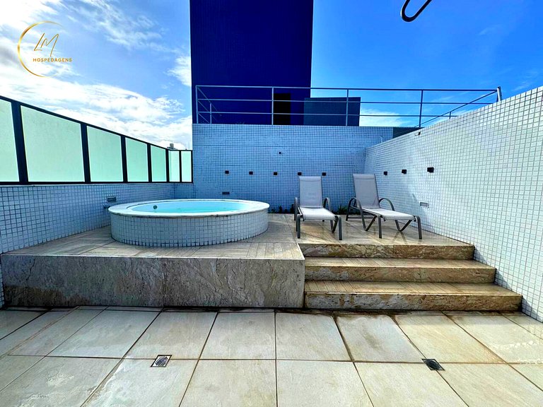 Lm Atlantis Cabo Branco Cobertura com jacuzzi