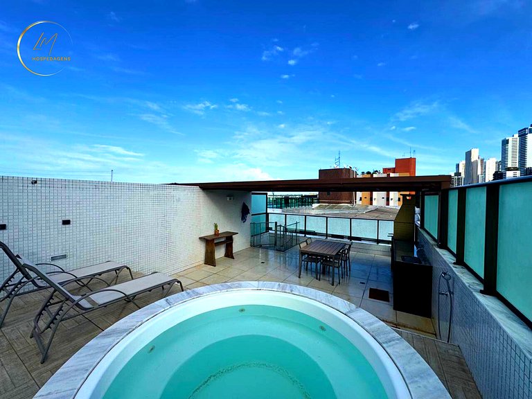 Lm Atlantis Cabo Branco Cobertura com jacuzzi
