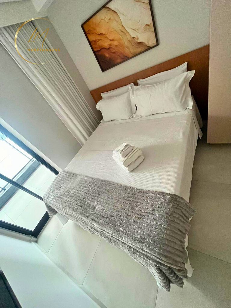 LM Hyde Park 210 Pe na areia 2 quartos, sendo uma suite