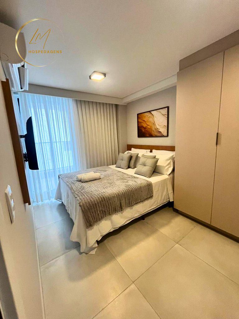 LM Hyde Park 210 Pe na areia 2 quartos, sendo uma suite