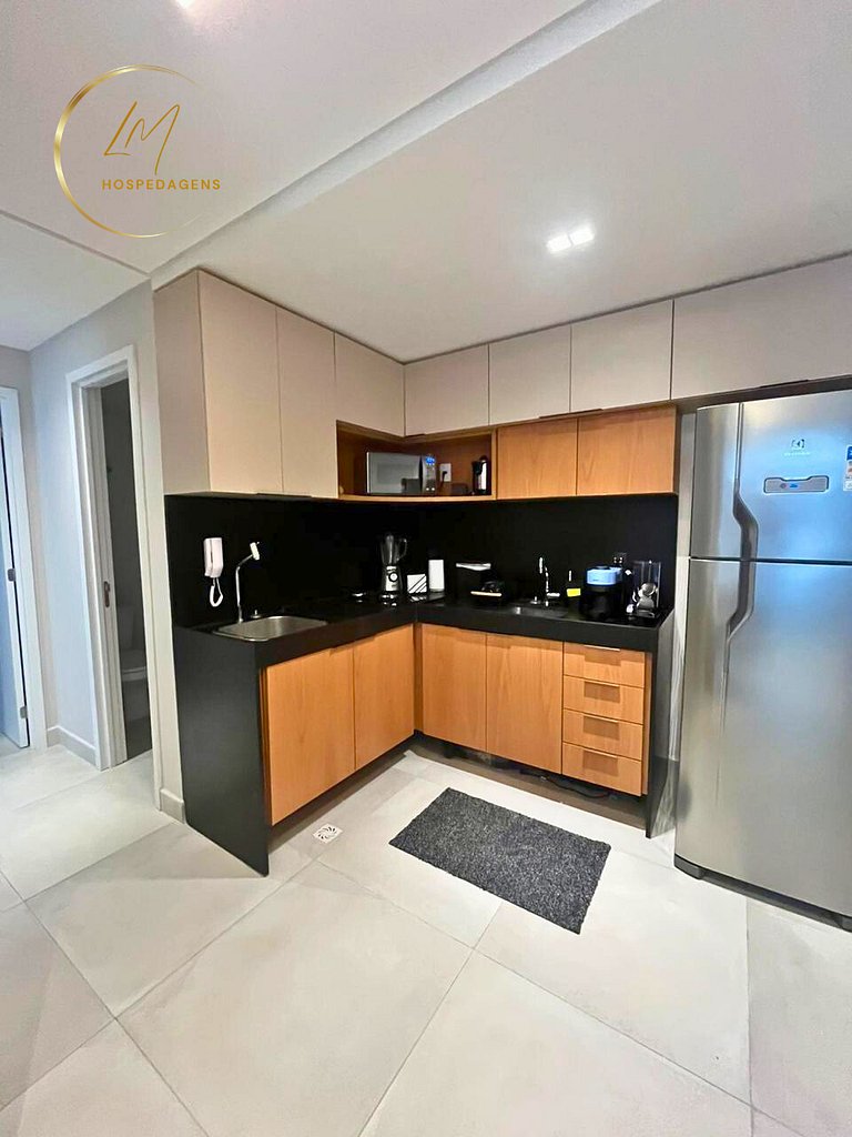 LM Hyde Park 210 Pe na areia 2 quartos, sendo uma suite