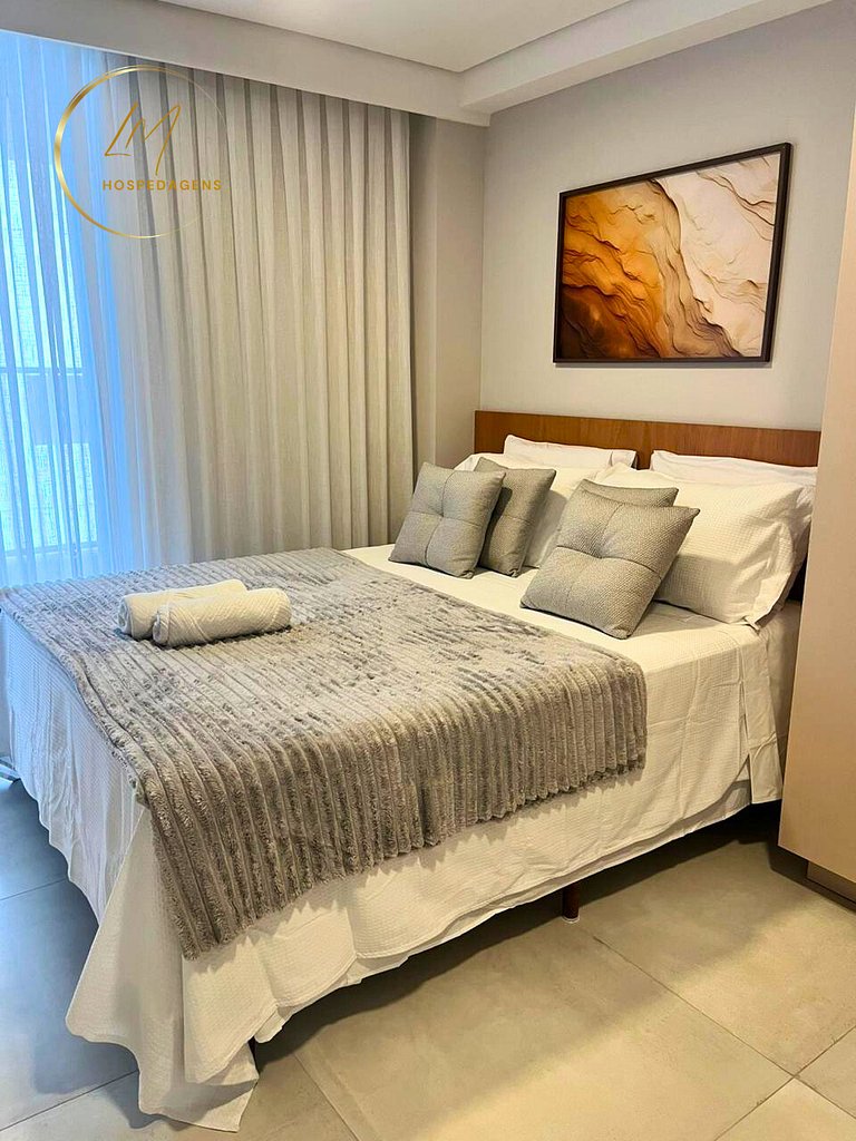 LM Hyde Park 210 Pe na areia 2 quartos, sendo uma suite