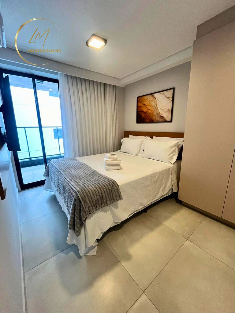 LM Hyde Park 210 Pe na areia 2 quartos, sendo uma suite