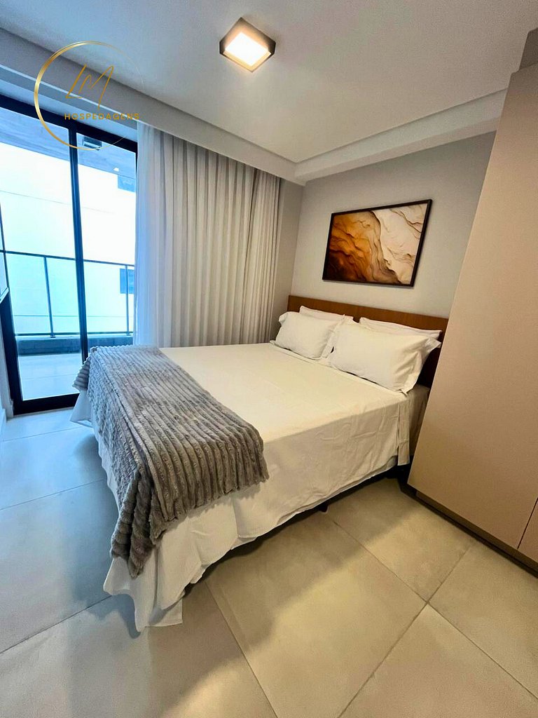 LM Hyde Park 210 Pe na areia 2 quartos, sendo uma suite