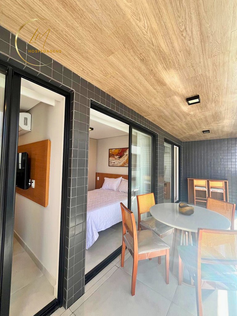 LM Hyde Park 210 Pe na areia 2 quartos, sendo uma suite