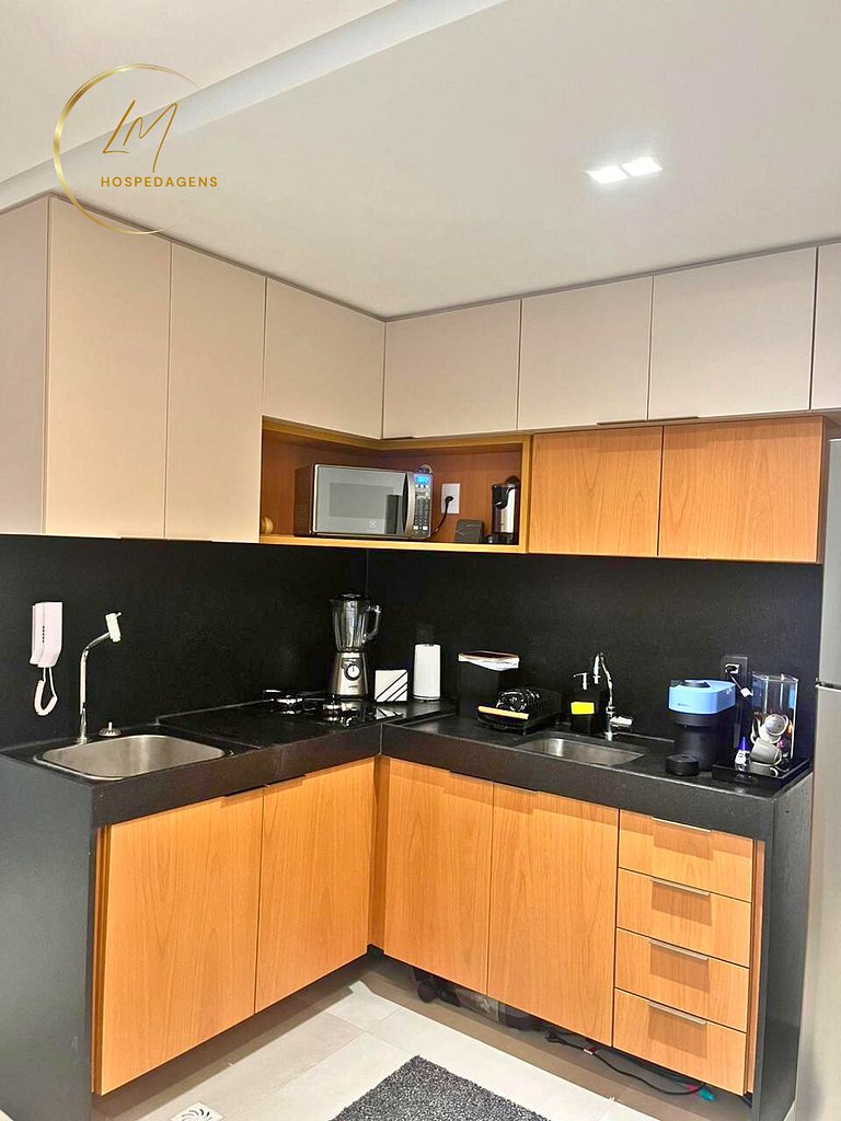 LM Hyde Park 210 Pe na areia 2 quartos, sendo uma suite