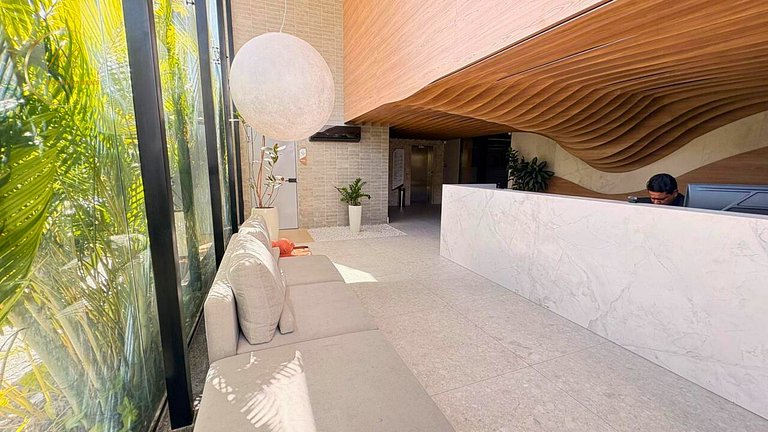 LM Hyde Park 210 Pe na areia 2 quartos, sendo uma suite