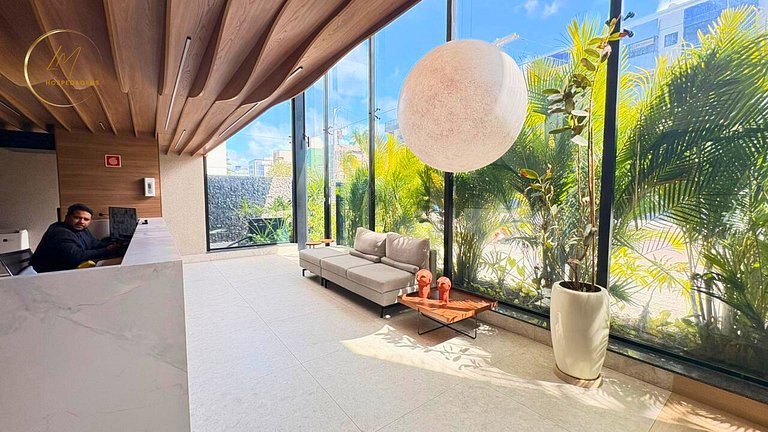 LM Hyde Park 210 Pe na areia 2 quartos, sendo uma suite