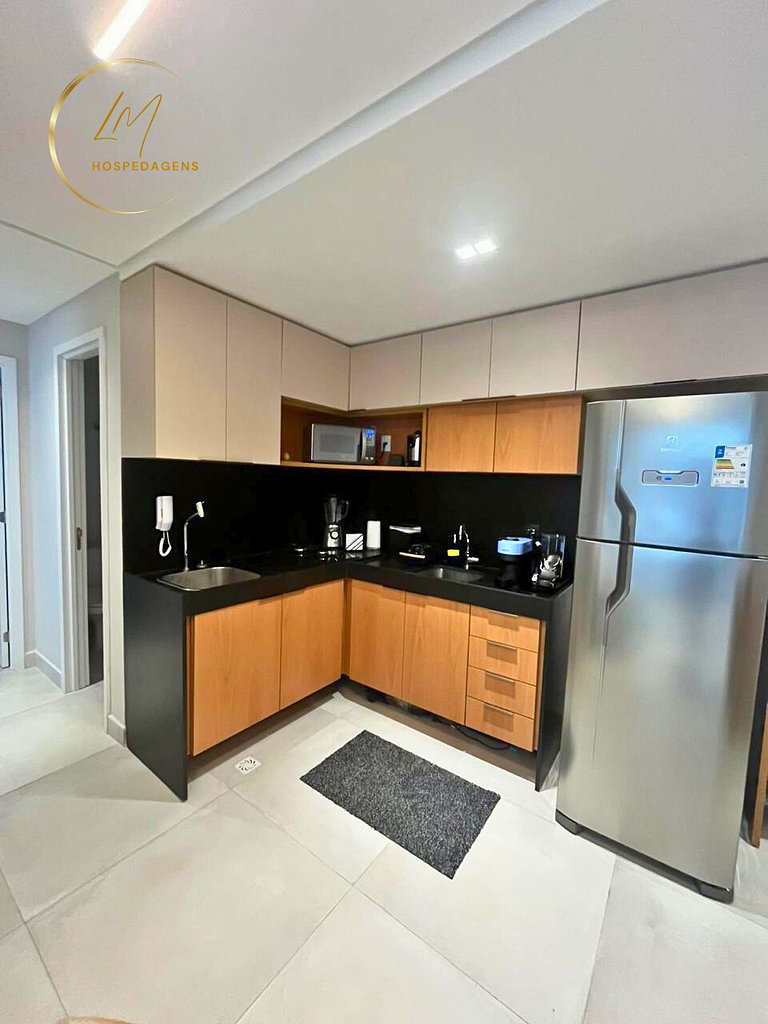 LM Hyde Park 210 Pe na areia 2 quartos, sendo uma suite