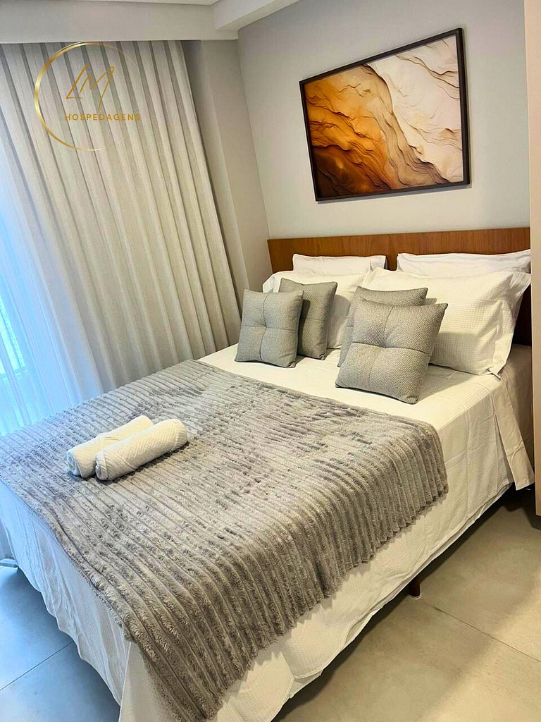 LM Hyde Park 210 Pe na areia 2 quartos, sendo uma suite