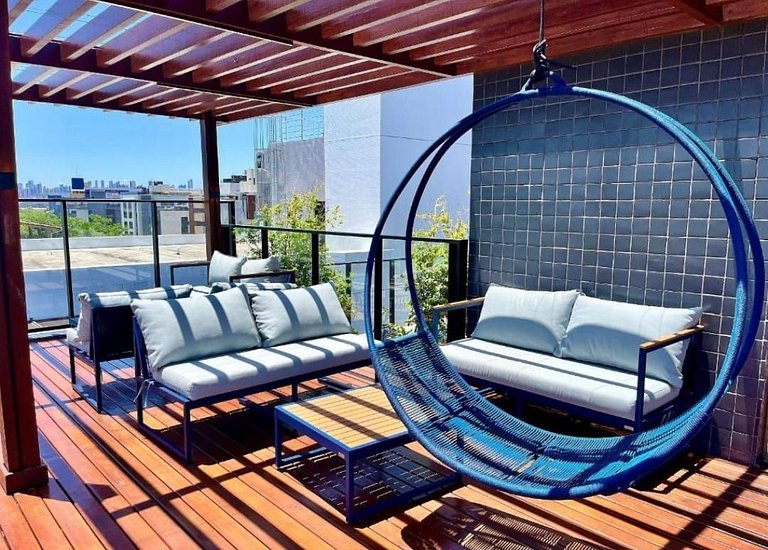 LM Hyde Park 210 Pe na areia 2 quartos, sendo uma suite