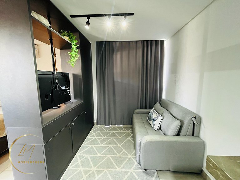 Lm Ozean 102 Varanda com Vista mar