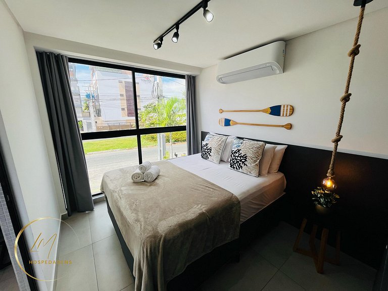 Lm Ozean 102 Varanda com Vista mar