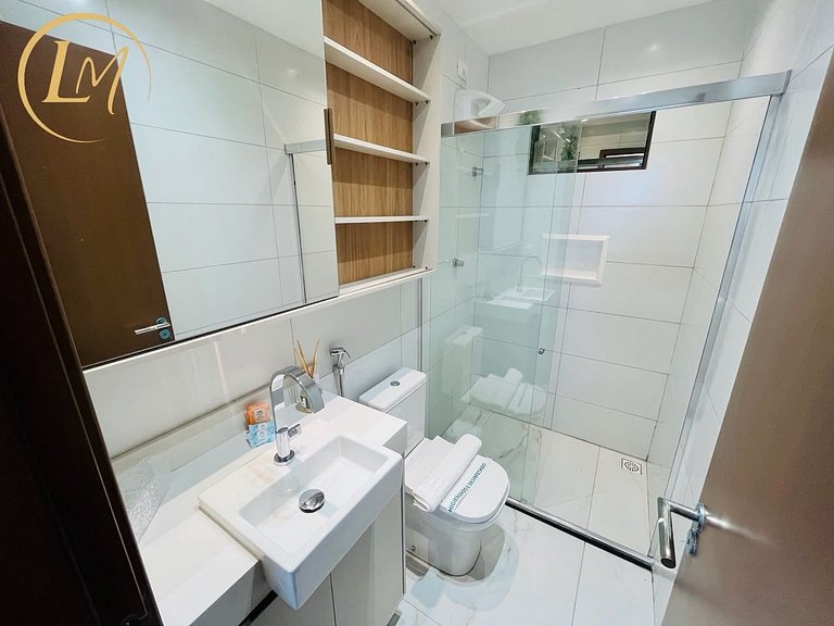 LM DVA 407 Suíte Luxo com vista mar deslumbrante