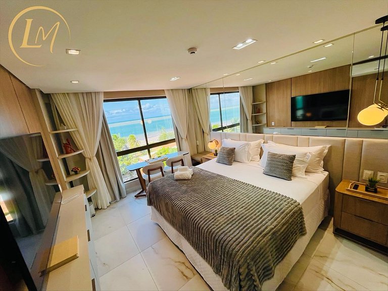 LM DVA 407 Suíte Luxo com vista mar deslumbrante
