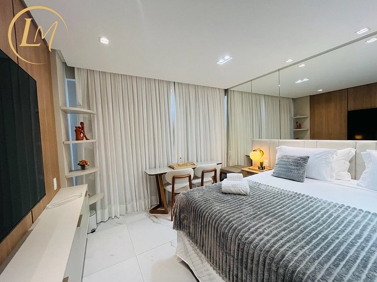 LM DVA 407 Suíte Luxo com vista mar deslumbrante