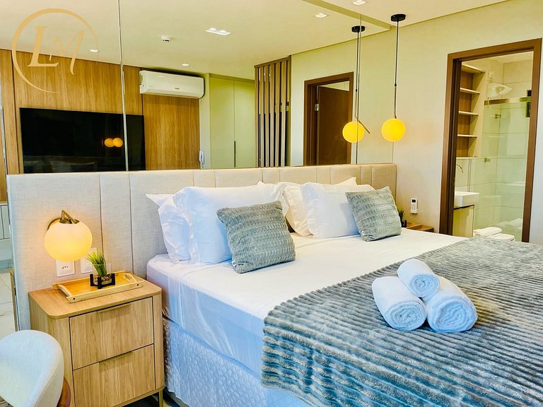 LM DVA 407 Suíte Luxo com vista mar deslumbrante
