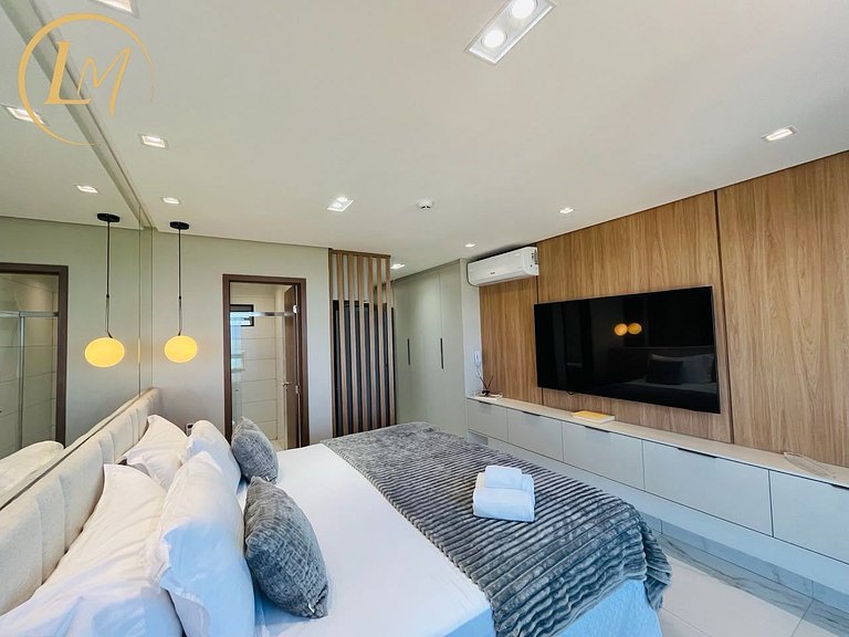 LM DVA 407 Suíte Luxo com vista mar deslumbrante
