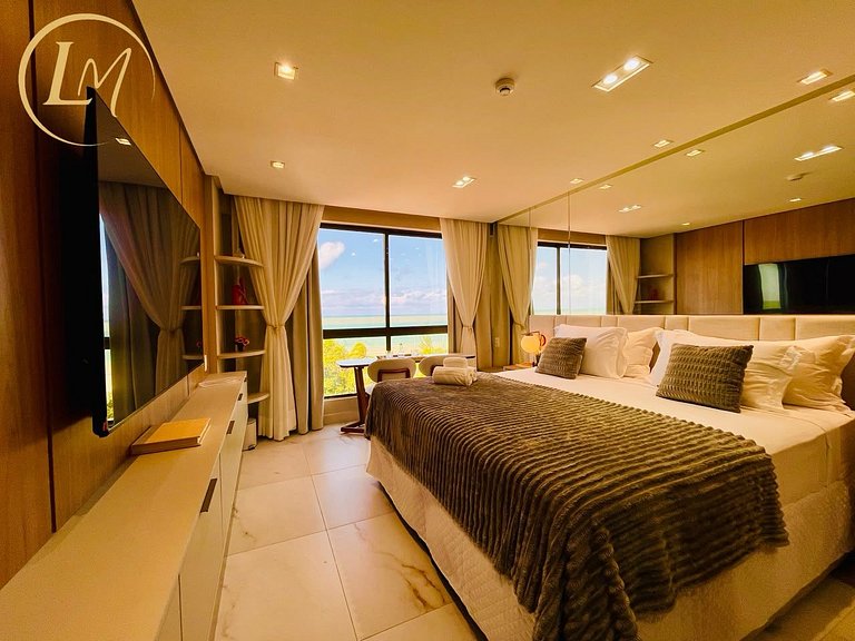 LM DVA 407 Suíte Luxo com vista mar deslumbrante