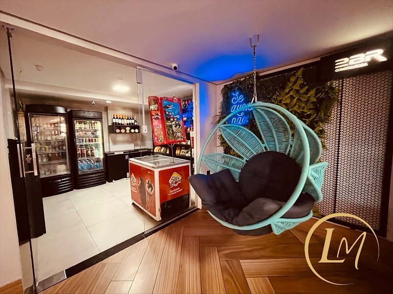 Lm Ozean 102 Varanda com Vista mar