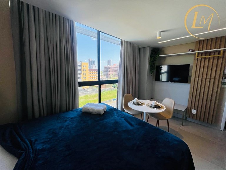 Lm Ozean 504 cama qeen com vista mar