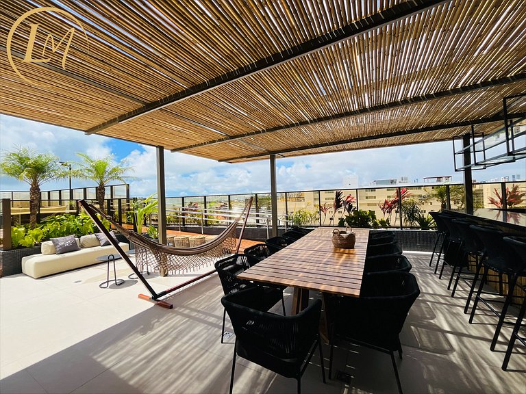 LM Mondo - Conforto e vista mar no rooftop