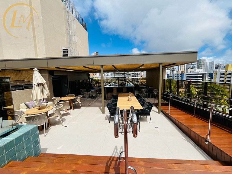LM Mondo - Conforto e vista mar no rooftop