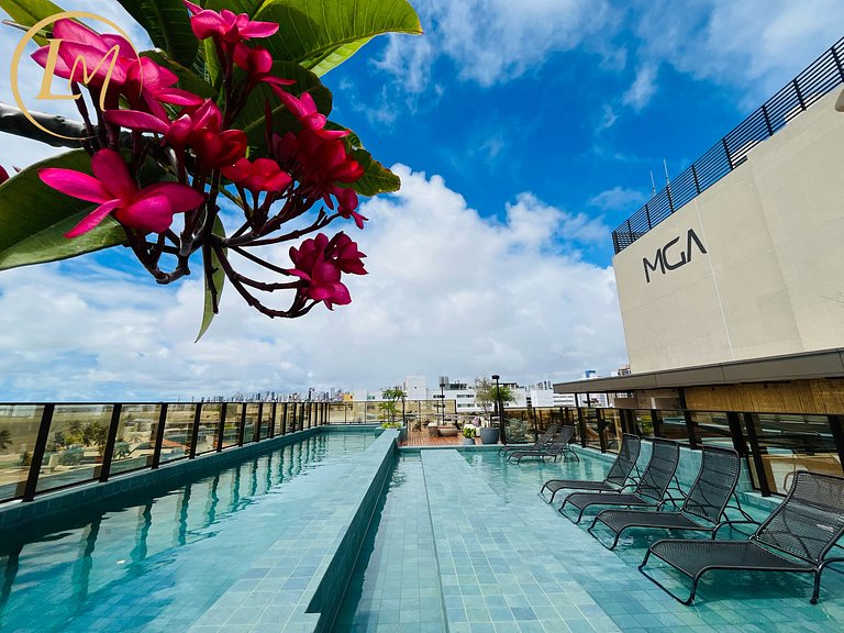 LM Mondo - Conforto e vista mar no rooftop