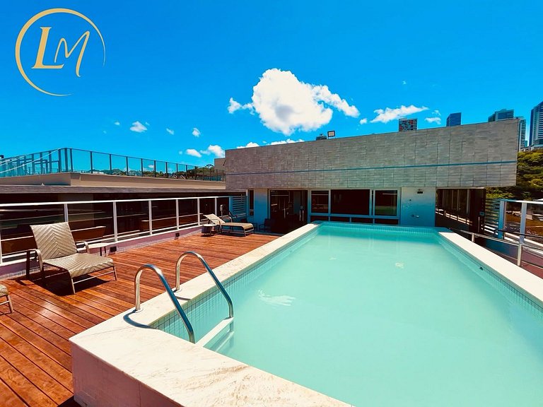 LM Puerto Ventura - Beira mar & piscina no rooftop