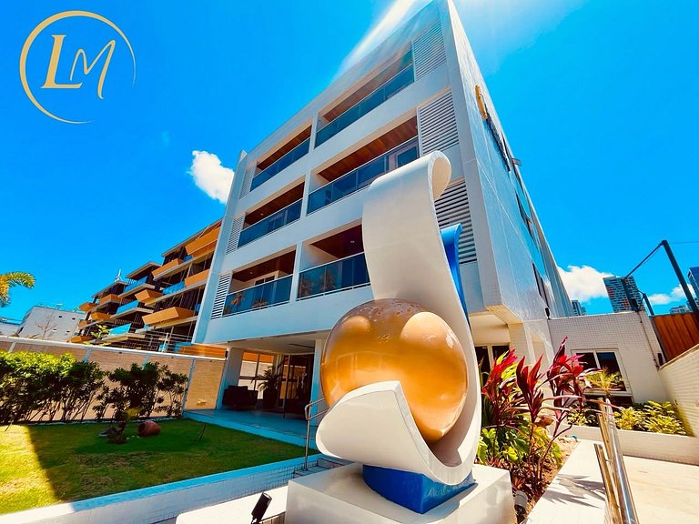 LM Puerto Ventura - Beira mar & piscina no rooftop